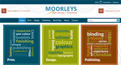 Desktop Screenshot of moorleys.co.uk